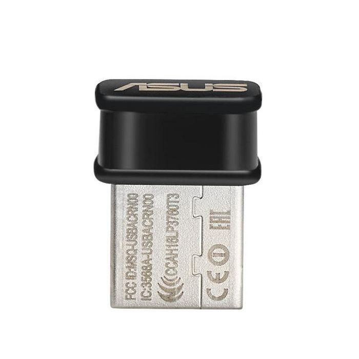 Asus Adaptador Wi-Fi USB AC1200 Nano Doble Banda 867Mbps 5GHz / 300Mbps 2.4GHz con MU-MIMO IEEE 802.11ac 4