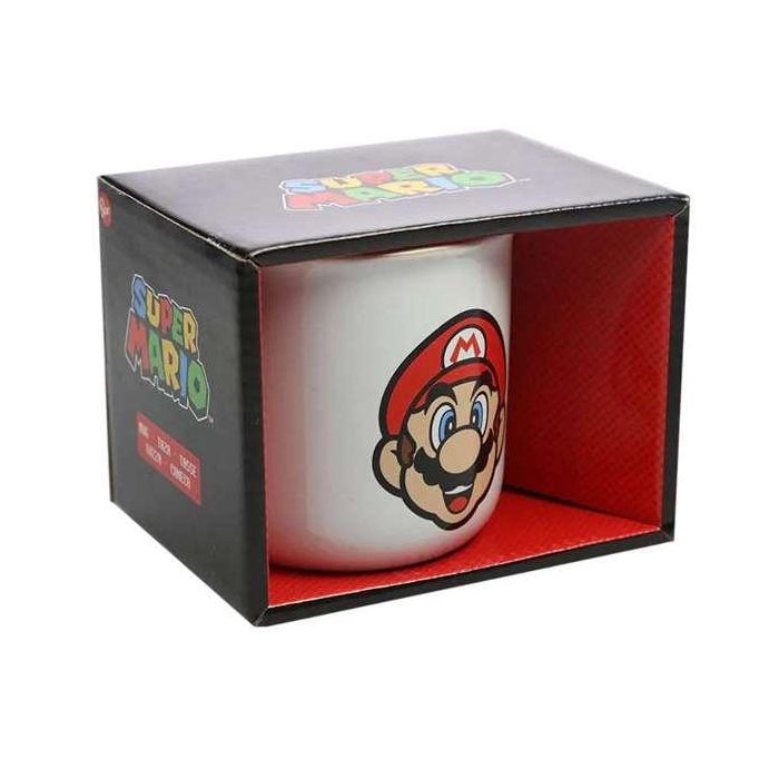 Taza de ceramica super mario en caja regalo 400 ml 2 Taza de ceramica super mario en caja regalo 400 ml 2