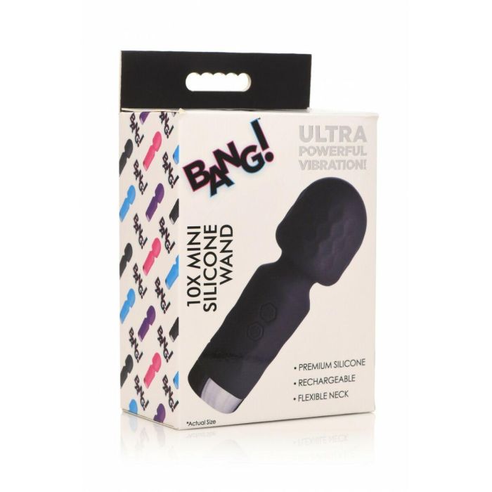 Masajeador XR Negro Silicona 11 Masajeador XR Negro Silicona 11