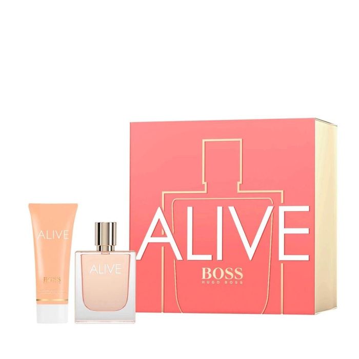 Set de Perfume Mujer Hugo Boss Boss Alive EDP 2 Piezas Set de Perfume Mujer Hugo Boss Boss Alive EDP 2 Piezas
