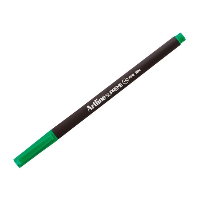 Rotulador Artline Supreme Epfs200 Fine Liner Punta De Fibra Verde Manzana 0,4 mm 12 unidades 1