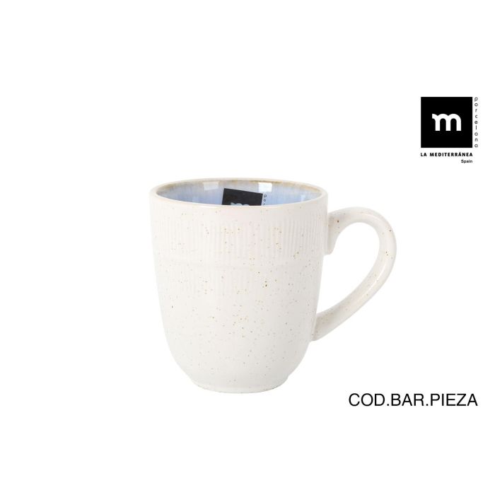 La Mediterranea Mug Calobra Azul 220 cc - Ø7,7 x 8,2 cm (48 Unidades)