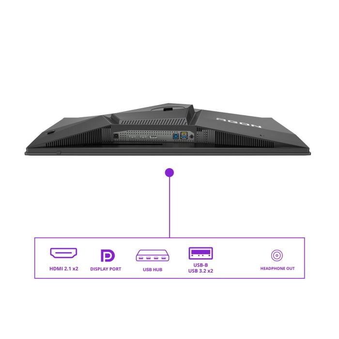 AOC AGON PRO AG276QKD2 Monitor Gaming QD-OLED 26.5" Quad HD 0.03 ms 17