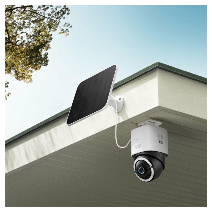 EUFY S330 Cámara de seguridad IP 4G LTE Exterior Inalámbrico 4K con Panel Solar Incluido 5