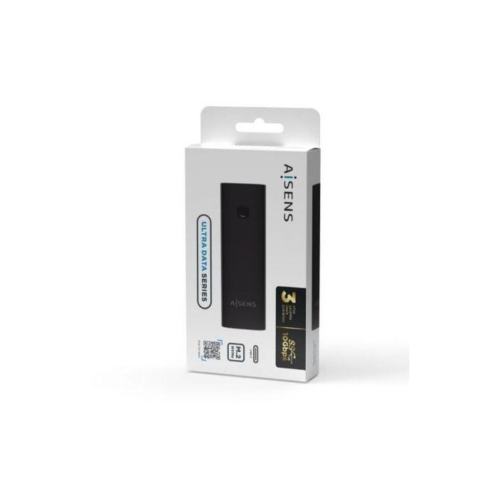 AISENS - CAJA EXTERNA M.2 (NGFF) ASM2-020B NVMe A USB3.2 GEN2, NEGRA 3 AISENS - CAJA EXTERNA M.2 (NGFF) ASM2-020B NVMe A USB3.2 GEN2, NEGRA 3