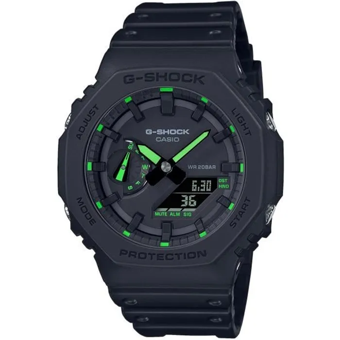 Casio G-Shock CAS4549526319280 Negro y Resina Verde 0 Casio G-Shock CAS4549526319280 Negro y Resina Verde 0