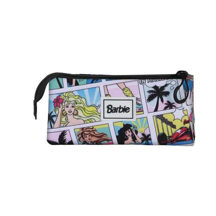 Karactermania Estuche Portatodo Triple Barbie Comic 23 x8 x11 cm con 3 Compartimentos 4