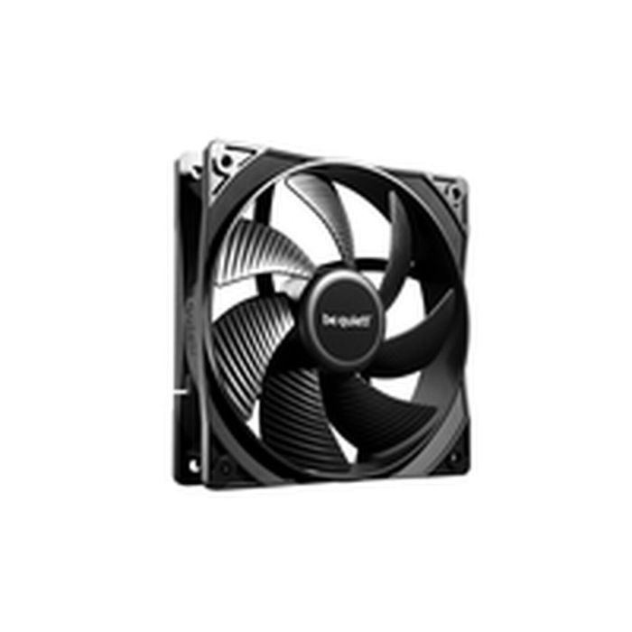 be quiet! Pure Wings 3 120mm Ventilador Carcasa PC 1600 RPM, 25.5 dB Silencioso, Rodamiento Rifle, Alta Presión 1.45 mmH2O, Negro 4