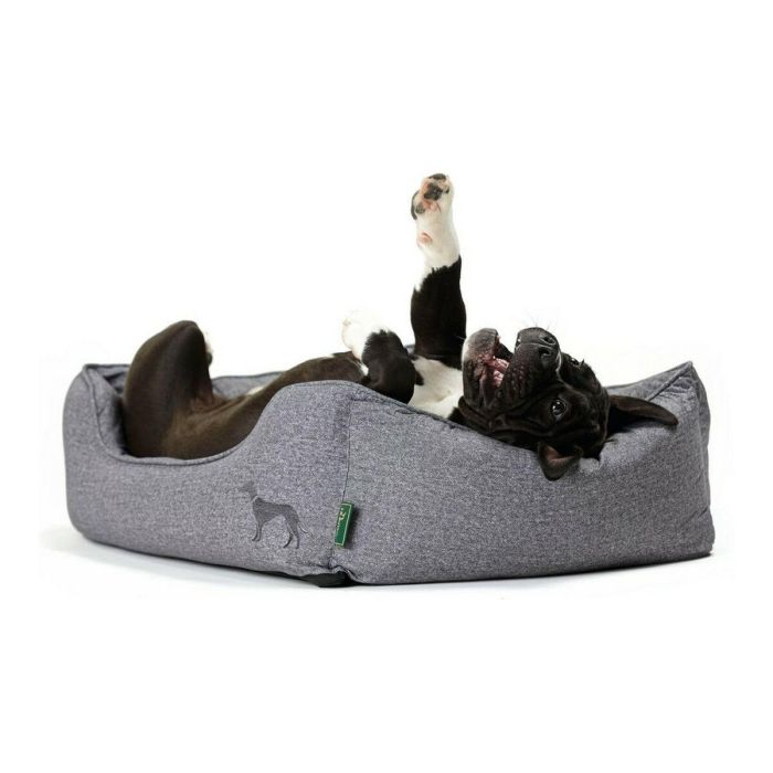 Sofá para Perro Hunter Boston Gris 60 x 50 cm 1 Sofá para Perro Hunter Boston Gris 60 x 50 cm 1