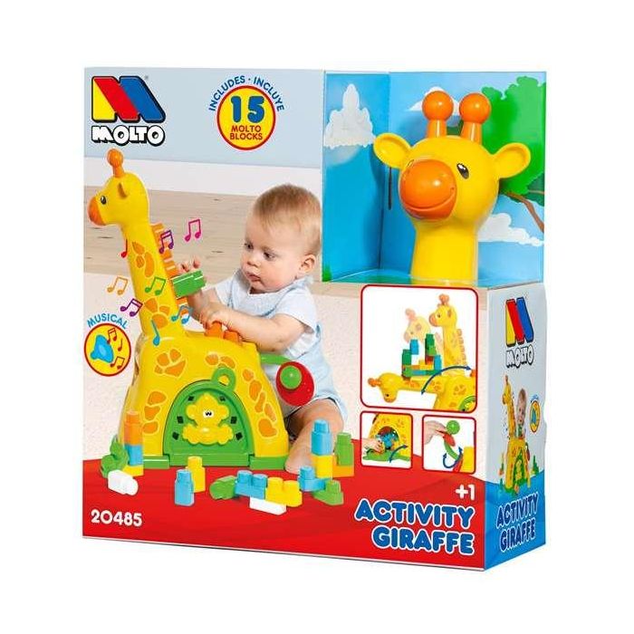 Jirafa actividades 51 cm con 15 bloques Jirafa actividades 51 cm con 15 bloques