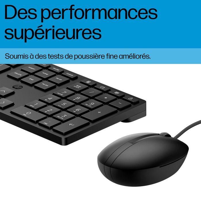 HP 320MK Set de Teclado y Ratón USB con Cable para PC - Layout UK, Fiable para Productividad Diaria y Oficina 10 HP 320MK Set de Teclado y Ratón USB con Cable para PC - Layout UK, Fiable para Productividad Diaria y Oficina 10