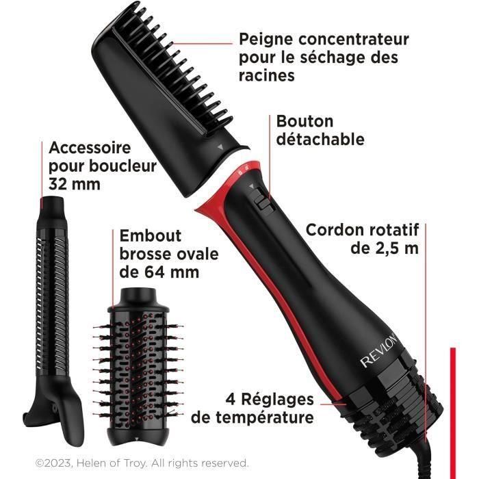 Revlon RVDR5333 Cepillo de peinado Multistyler One-Step 3 en 1 REV1704414744622 2 Revlon RVDR5333 Cepillo de peinado Multistyler One-Step 3 en 1 REV1704414744622 2