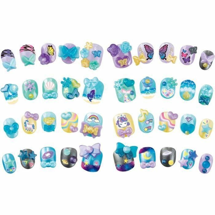 Aquabeads AQU5054131350096 Recarga de Manicura Encantada, uñas que se adhieren con agua, ocio creativo para niños 2