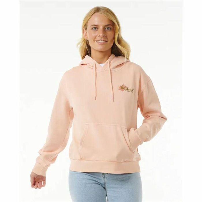 Sudadera con Capucha Mujer Rip Curl Wild Bloom Amarillo 2 Sudadera con Capucha Mujer Rip Curl Wild Bloom Amarillo 2