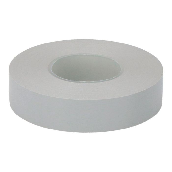 Nuñez-Plymouth Cinta Aislante Eléctrica Profesional PVC Alta Adhesión 19 mm x 33 m Gris