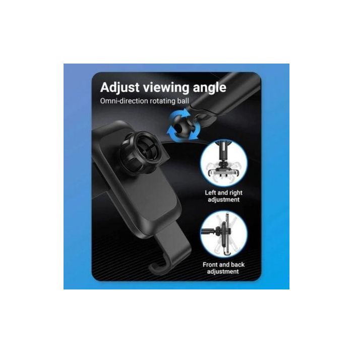 Vention KCOB0 Soporte de Smartphone para Coche con Ventosa Fuerte Ajustable, Brazo Extensible y Rotación 360°, para Teléfonos 4.7-7.2 Pulgadas, Negro 3 Vention KCOB0 Soporte de Smartphone para Coche con Ventosa Fuerte Ajustable, Brazo Extensible y Rotación 360°, para Teléfonos 4.7-7.2 Pulgadas, Negro 3