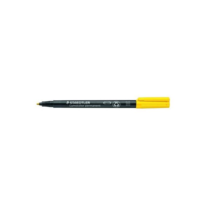Rotulador Permanente Staedtler 317 Lumocolor (M) Amarillo (Set de 10) Rotulador Permanente Staedtler 317 Lumocolor (M) Amarillo (Set de 10)