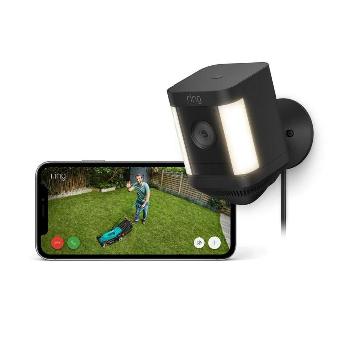 Ring RIN0840268988586 Cámara de vigilancia Spotlight Plus Enchufable Negra (UE) 7 Ring RIN0840268988586 Cámara de vigilancia Spotlight Plus Enchufable Negra (UE) 7