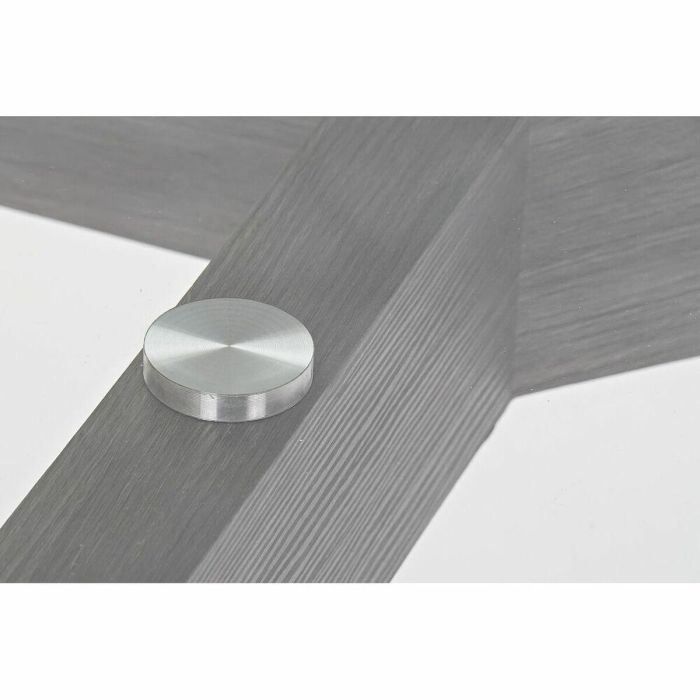 Mesa de Comedor DKD Home Decor Cristal Gris Transparente Madera MDF (160 x 90 x 75 cm) 5 Mesa de Comedor DKD Home Decor Cristal Gris Transparente Madera MDF (160 x 90 x 75 cm) 5