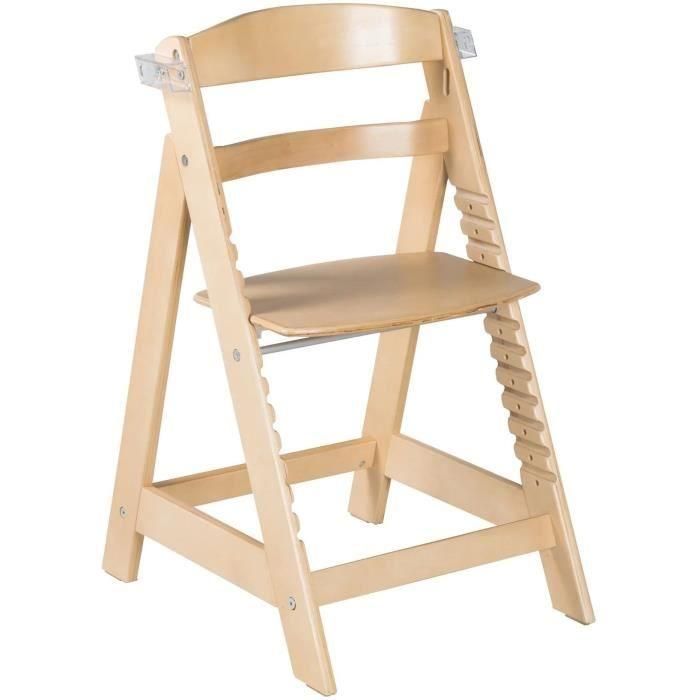 Roba ROB4005317310732 Trona SIT UP CLICK & FUN con bandeja extraíble, altura regulable, hasta 70kg, madera natural 5