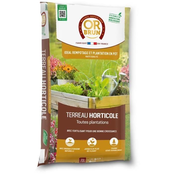 Tierra hortícola - MARRÓN ORO - OBRTHOR70N - 70 L Tierra hortícola - MARRÓN ORO - OBRTHOR70N - 70 L