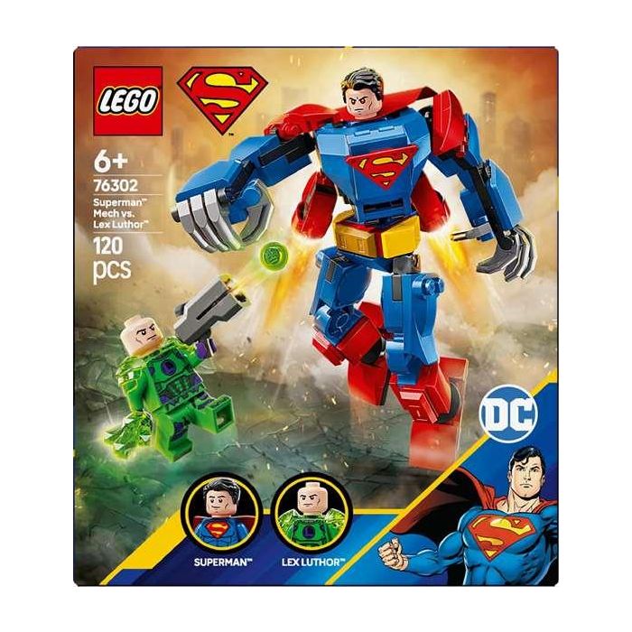 Juego de construccion armadura robótica de superman vs. lex luthor lego marvel 1 Juego de construccion armadura robótica de superman vs. lex luthor lego marvel 1