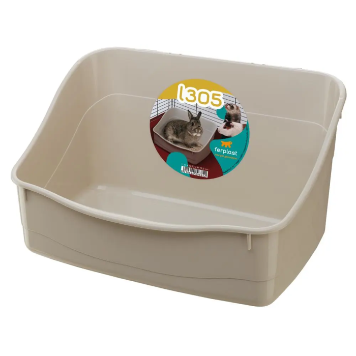 Ferplast Baño De Plastico Para Conejos 37x27x18,5 cm Cs