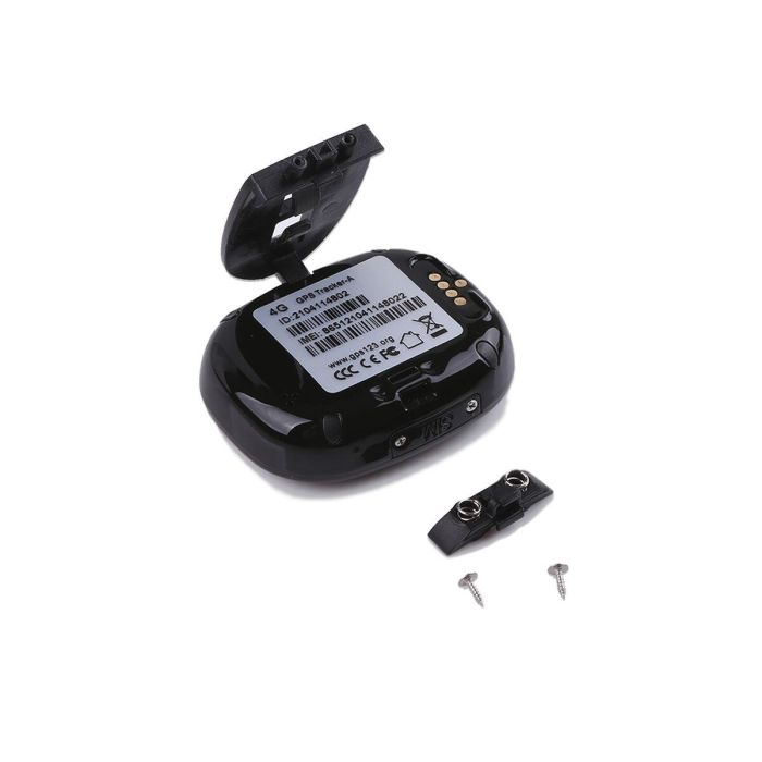 Localizador GPS LEOTEC Leotec 4G Pet Tracker Negro Negro 4