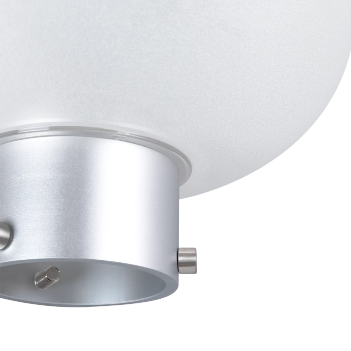 Farola LED Solar Circular 45W con Detector de Proximidad para Jardines Blanco Frío IP65 Crepuscular 4