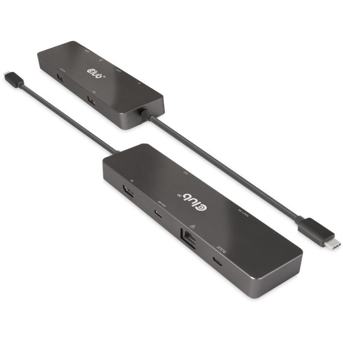 Club3D USB-C 6in1-HUB >HDMI/2xUSB-C/2xUSB/LAN 8K30Hz PD100W 9 Club3D USB-C 6in1-HUB >HDMI/2xUSB-C/2xUSB/LAN 8K30Hz PD100W 9