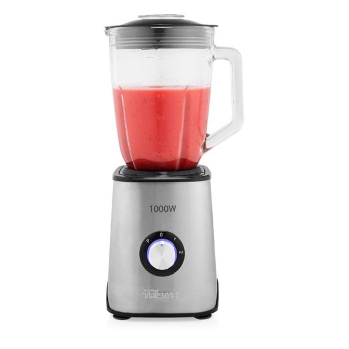 Batidora de Vaso Tristar BL-4471 1,5 L 1000W Acero inoxidable 3 Batidora de Vaso Tristar BL-4471 1,5 L 1000W Acero inoxidable 3