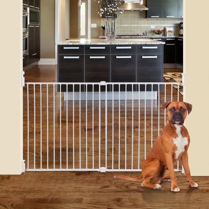 DREAMBABY Barrera de seguridad Extra grande BROADWAY Gro Gate - Para atornillar - L 76/134,5 x H 76 cm - Blanco 5 DREAMBABY Barrera de seguridad Extra grande BROADWAY Gro Gate - Para atornillar - L 76/134,5 x H 76 cm - Blanco 5