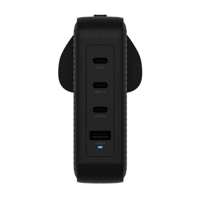 Targus Cargador GaN 140W USB-C PD 3.1 & USB-A, Carga Rápida para Portátiles, Smartphones y Tablets, Múltiples Puertos, Negro 4 Targus Cargador GaN 140W USB-C PD 3.1 & USB-A, Carga Rápida para Portátiles, Smartphones y Tablets, Múltiples Puertos, Negro 4