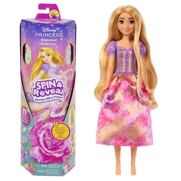 Muñeca Rapunzel Spin & Reveal Htv86 Disney Princess Muñeca Rapunzel Spin & Reveal Htv86 Disney Princess