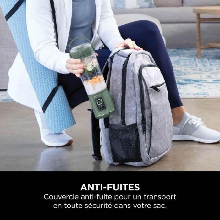 Ninja Licuadora portátil inalámbrica Blast Verde bosque BC151EUEM 4 Ninja Licuadora portátil inalámbrica Blast Verde bosque BC151EUEM 4