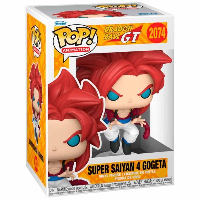 Funko POP Dragon Ball GT Super Saiyan 4 Gogeta Figura de Vinilo 9cm