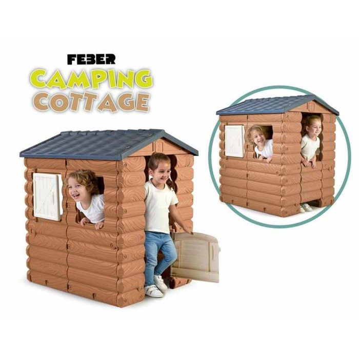 Casa feber camping cottage decoracion de madera. 104x90x1,18 cm