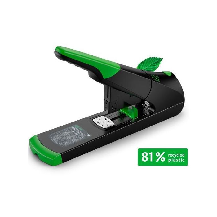 Novus Grapadora De Gruesos B50 Re+New Heavy Duty Negro 140 Hojas