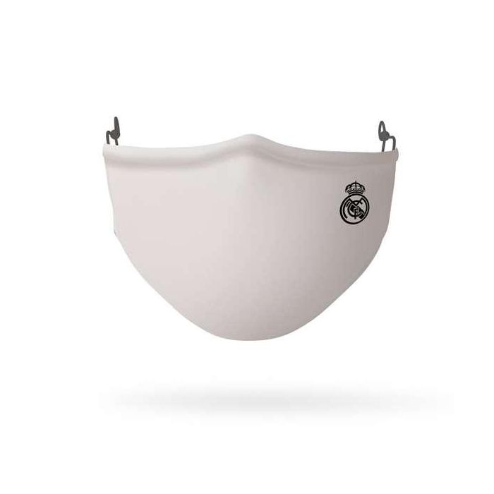 Mascarilla Higiénica de Tela Reutilizable Real Madrid C.F. SF430915 Blanco Mascarilla Higiénica de Tela Reutilizable Real Madrid C.F. SF430915 Blanco