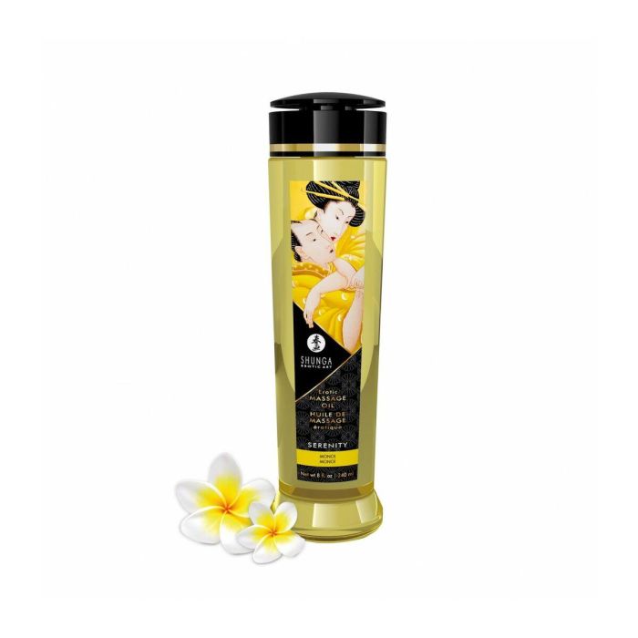 Aceite de Masaje Erótico Shunga Serenity Monoi 240 ml Afrodisíaco 1 Aceite de Masaje Erótico Shunga Serenity Monoi 240 ml Afrodisíaco 1