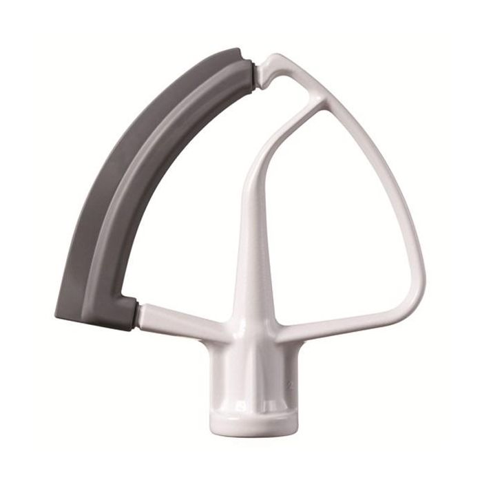 Kitchenaid 5KFE5T Batidor con Lado Flexible y Silicona para Bol - Recoge Ingredientes de los Bordes