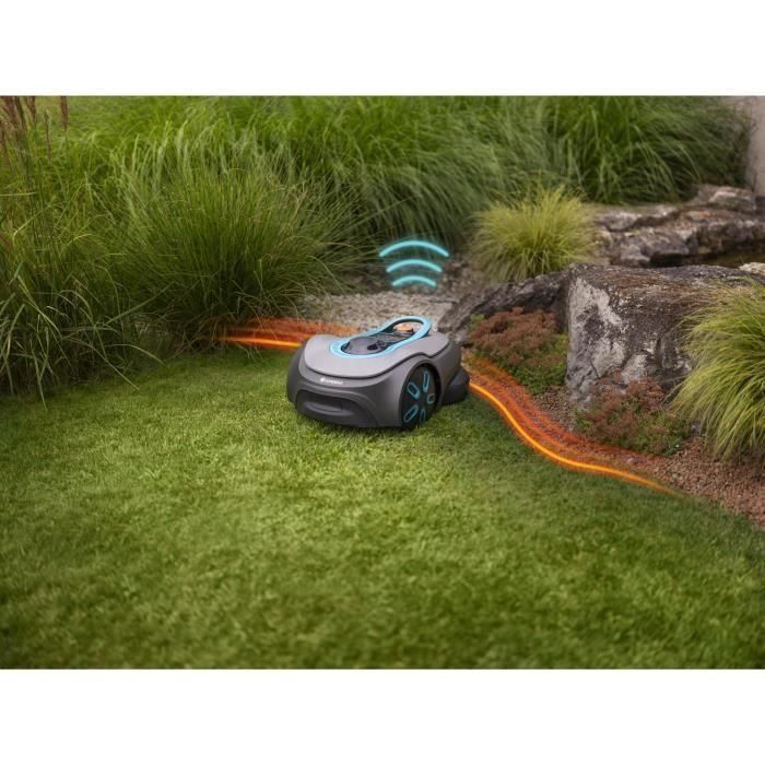 Robot cortacésped - GARDENA - Smart SILENO Free 600 - Sin cables perimetrales - Superficie 600 m² - Incluye puerta de enlace inteligente 1 Robot cortacésped - GARDENA - Smart SILENO Free 600 - Sin cables perimetrales - Superficie 600 m² - Incluye puerta de enlace inteligente 1