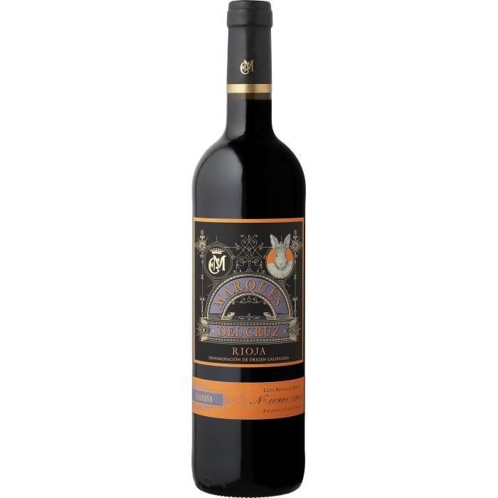 Marqués Del Cruz Reserva 2016 Rioja - Vino tinto de Italia