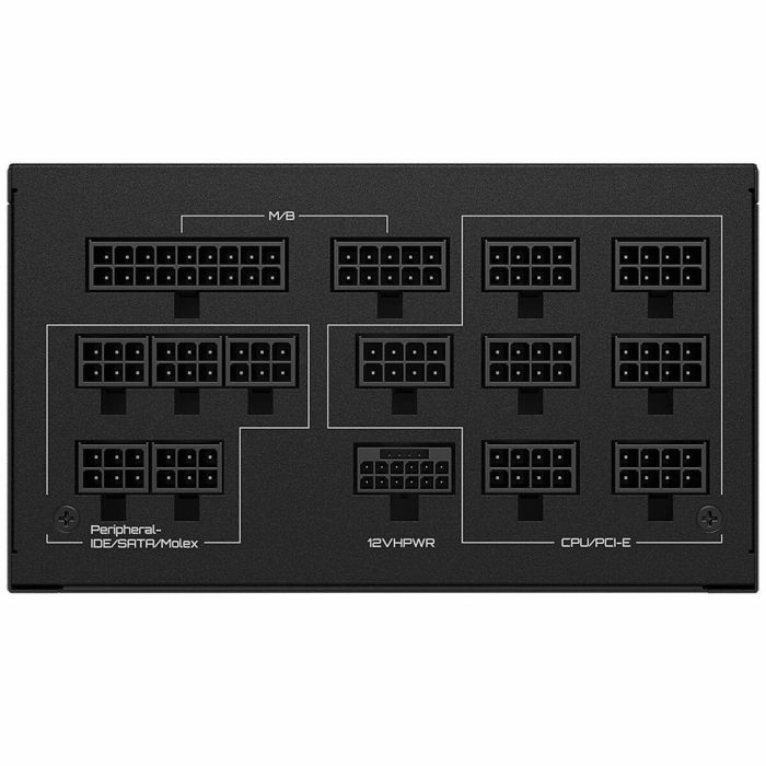 GIGABYTE UD1300GM PG5 Fuente de Alimentación para PC 1300W ATX 80 PLUS Gold, Totalmente Modular, con Ventilador 12cm, Negra 2 GIGABYTE UD1300GM PG5 Fuente de Alimentación para PC 1300W ATX 80 PLUS Gold, Totalmente Modular, con Ventilador 12cm, Negra 2