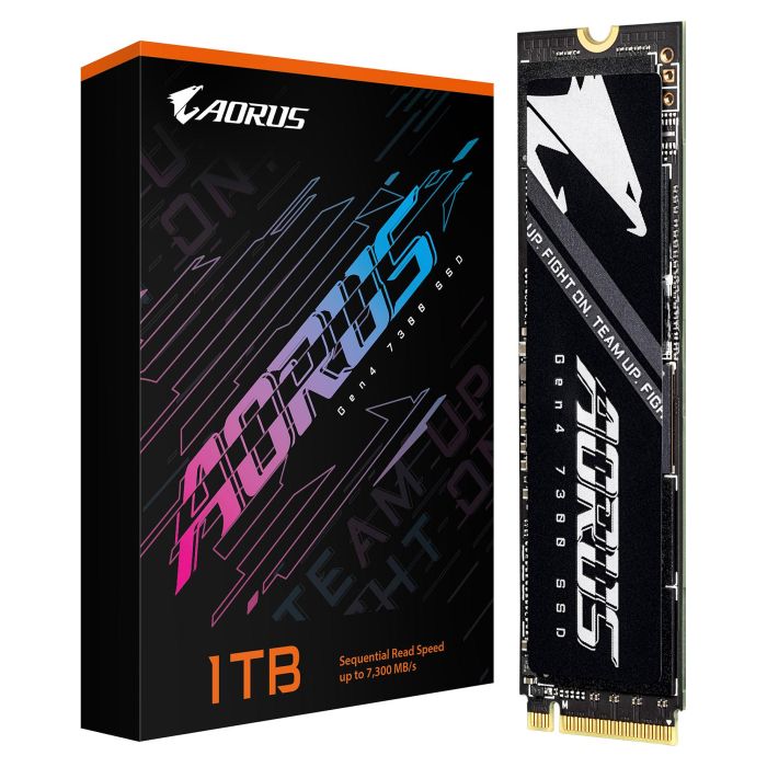 Gigabyte AORUS GEN4 7300E SSD M.2 NVMe 1TB PCI-E 7300MB/s Lectura 6000MB/s Escritura 3 Gigabyte AORUS GEN4 7300E SSD M.2 NVMe 1TB PCI-E 7300MB/s Lectura 6000MB/s Escritura 3