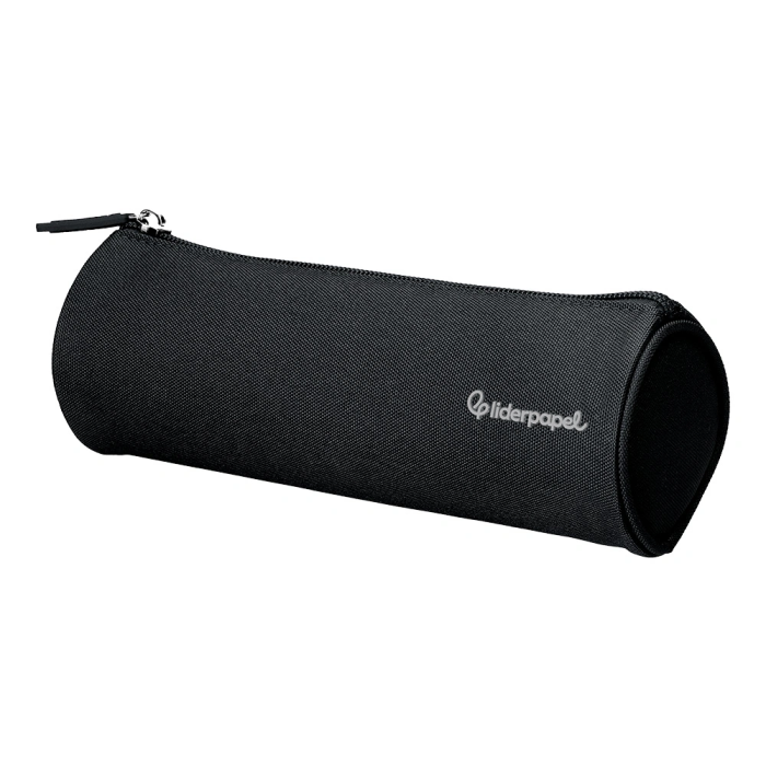 Liderpapel Estuche Portatodo Classic Cilíndrico Ancho 210x70mm Negro 2
