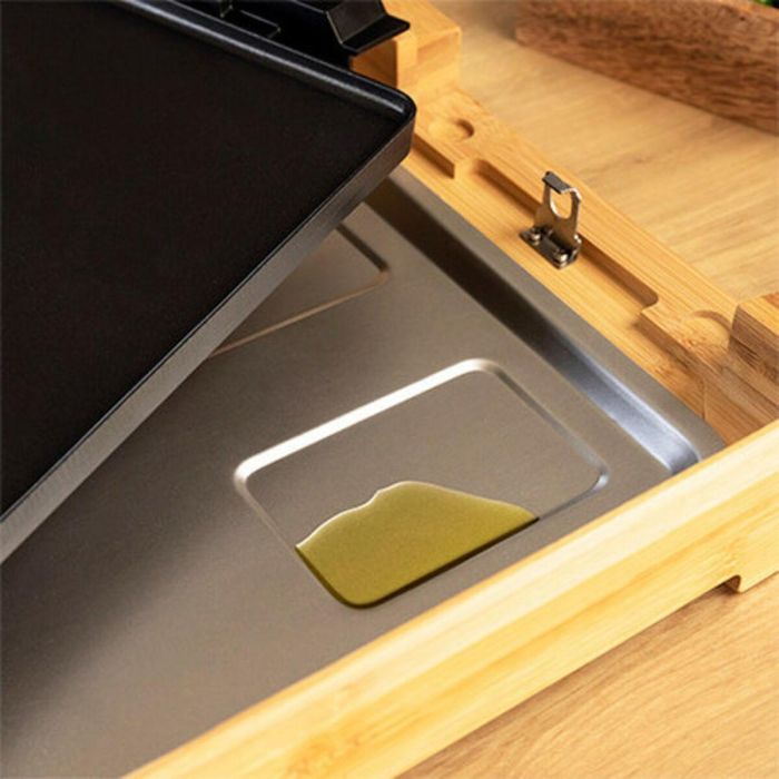 Plancha de Cocina Cecotec Tasty&Grill 2000 Bamboo 7 Plancha de Cocina Cecotec Tasty&Grill 2000 Bamboo 7
