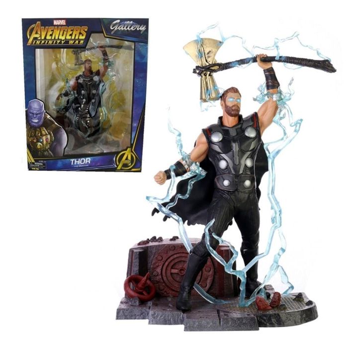 Diamond Select Figura Thor Vengadores Marvel Diorama 23cm 0 Diamond Select Figura Thor Vengadores Marvel Diorama 23cm 0