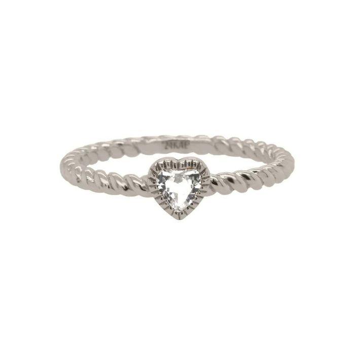 Anillo Mujer 24KAE 12417S/58 18 Plateado