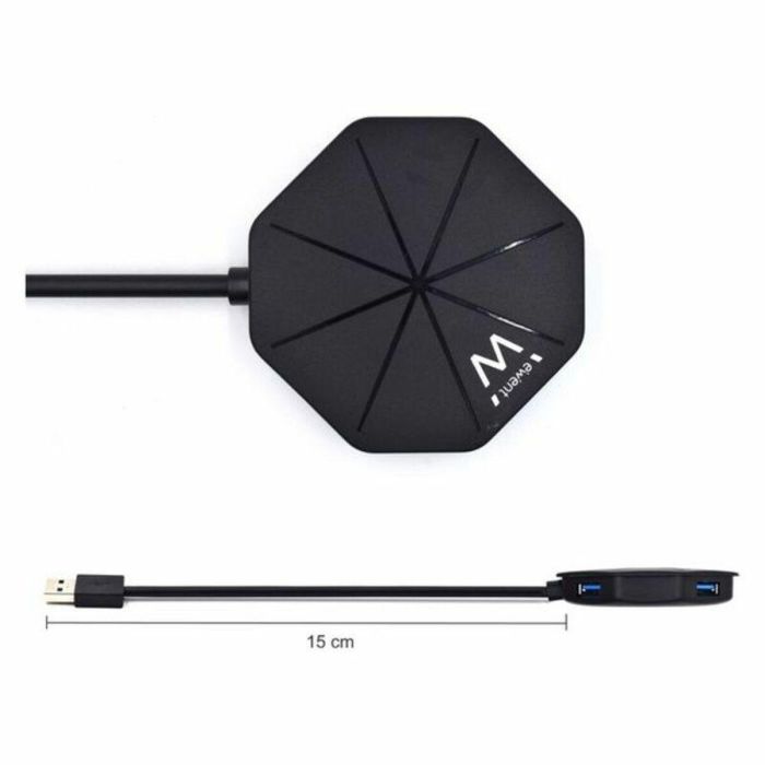Hub USB 4 Puertos Eminent EW1138 USB 3.1 5 Hub USB 4 Puertos Eminent EW1138 USB 3.1 5